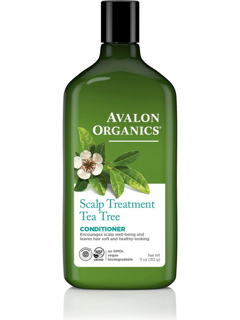 Avalon Organics, Scalp Treatment Tea Tree Conditioner, 11 oz