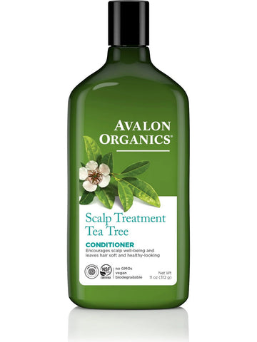 Avalon Organics, Scalp Treatment Tea Tree Conditioner, 11 oz
