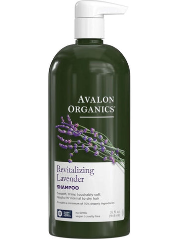 Avalon Organics, Revitalizing Lavender Shampoo, 32 fl oz