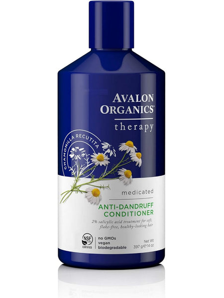Avalon Organics, Anti-Dandruff Therapy Conditioner, 14 fl oz