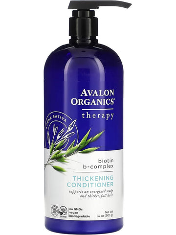 Avalon Organics, Thickening Biotin B-Complex Conditioner, 32 fl oz
