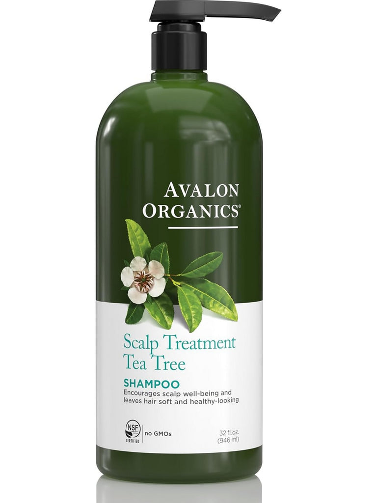 Avalon Organics, Scalp Treatment Tea Tree Shampoo, 32 fl oz
