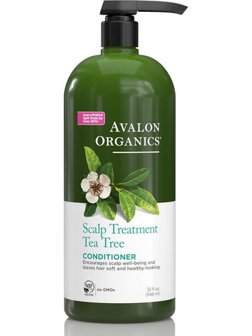 Avalon Organics, Scalp Treatment Tea Tree Conditioner, 32 fl oz