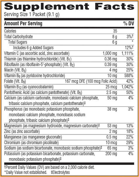 Emergen-C, Vitamin C, 1,000 mg, Super Orange, 10 Packets