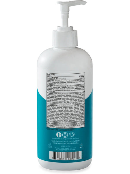 All Good, Sport Mineral Sunscreen Lotion SPF30, Pump bottle, 16 oz