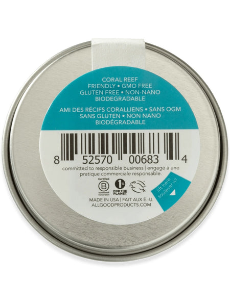 All Good, Tinted Sunscreen Butter SPF50, Tin, 1 oz