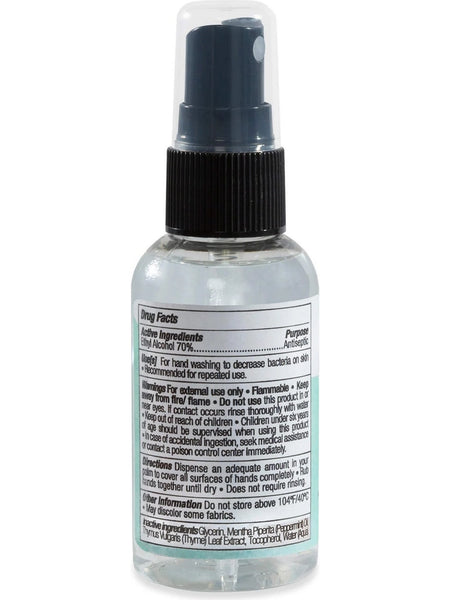 All Good, Peppermint Hand Sanitizer Spray, 2 oz
