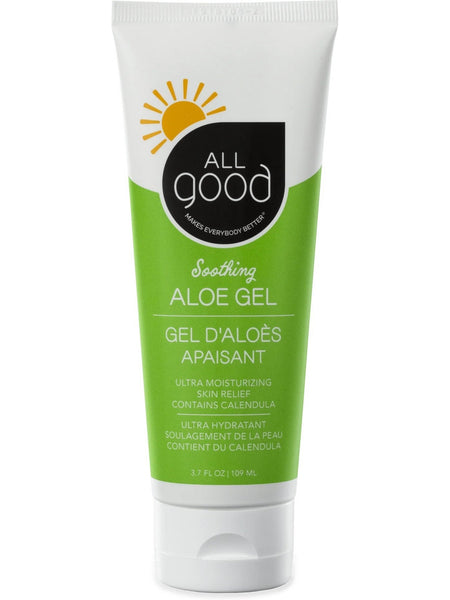 All Good, Soothing Aloe Gel, 3.7 oz