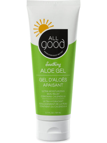 All Good, Soothing Aloe Gel, 3.7 oz