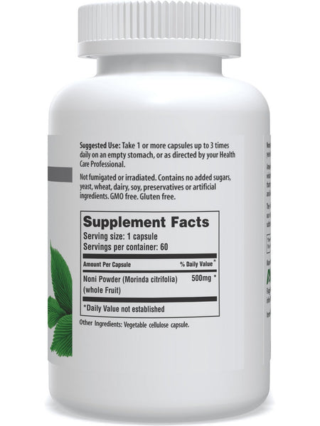 American Nutriceuticals, Noni, 60 Vegetarian Capsules
