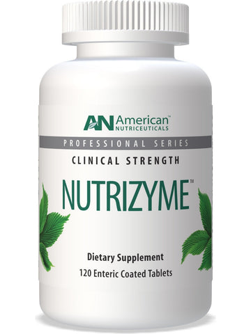 American Nutriceuticals, Nutrizyme, 120 Enteric Coated Tablets