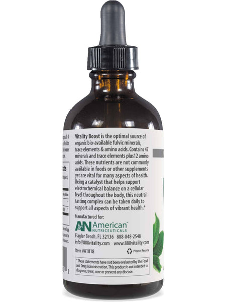 American Nutriceuticals, Vitality Boost, 4 fl oz