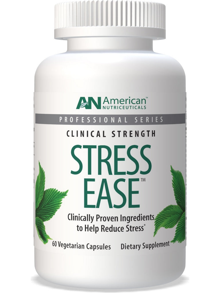 American Nutriceuticals, Stress Ease, 60 Vegetarian Capsules