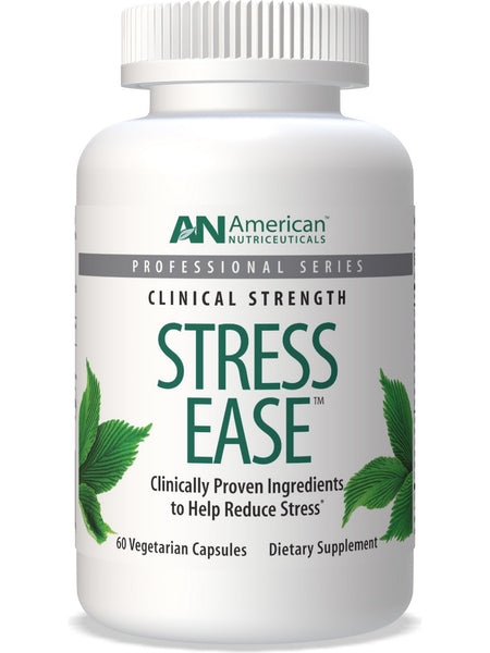 American Nutriceuticals, Stress Ease, 60 Vegetarian Capsules
