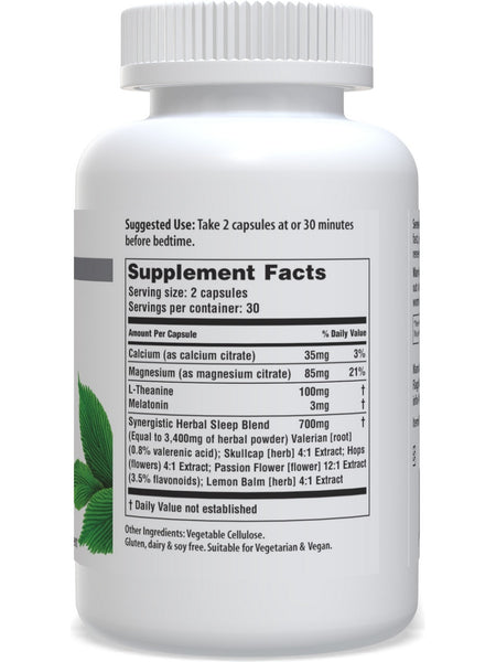 American Nutriceuticals, Serene Sleep, 60 Vegetarian Capsules