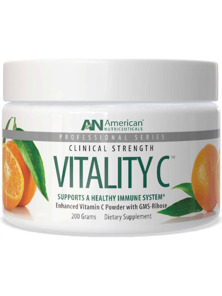American Nutriceuticals, Vitality C 4,000 mg, 200 grams