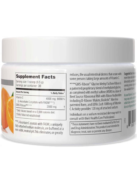 American Nutriceuticals, Vitality C 4,000 mg, 200 grams