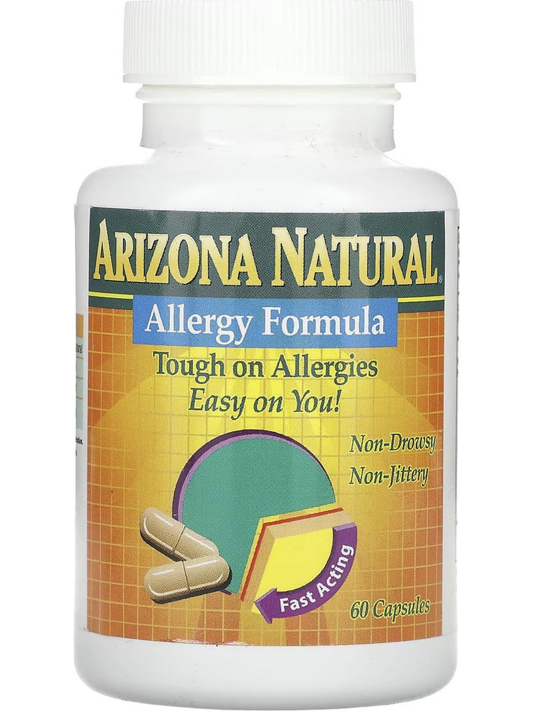 Arizona Natural, Allergy Formula, 60 Capsules