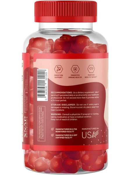 Snap Supplements, Apple Cider Vinegar with the Mother, 60 Gummies