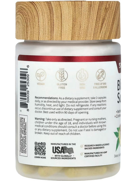 Snap Supplements, Blood Sugar, 60 Capsules