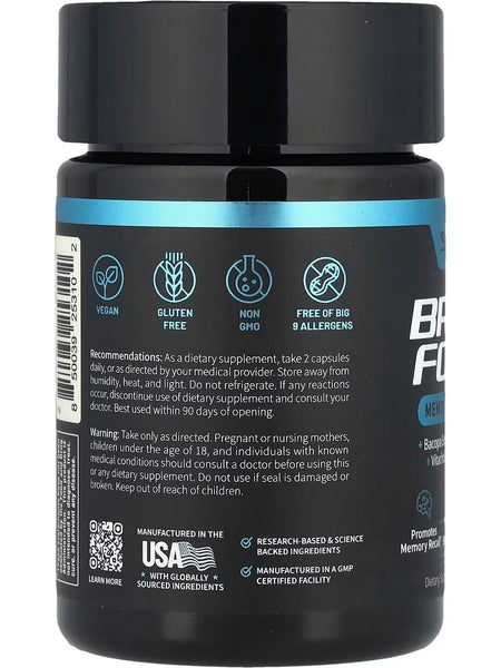 Snap Supplements, Brain Food, 60 Capsules