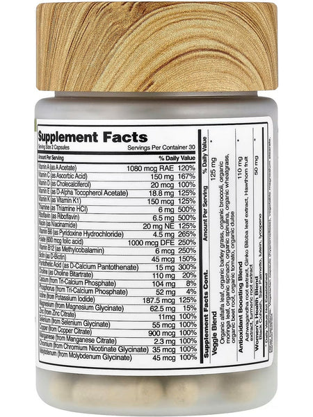 Snap Supplements, Women's Daily Multi Vitamin, 60 Capsules
