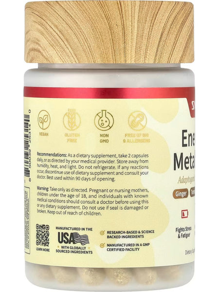 Snap Supplements, Energy and Metabolism, 60 Capsules