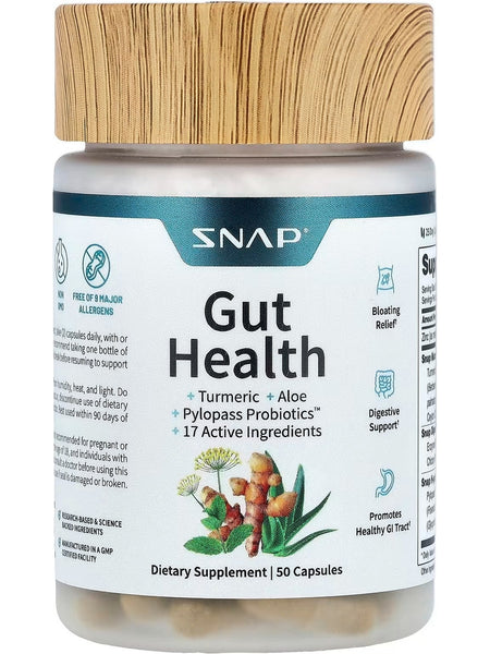 Snap Supplements, Gut Health, 50 Capsules