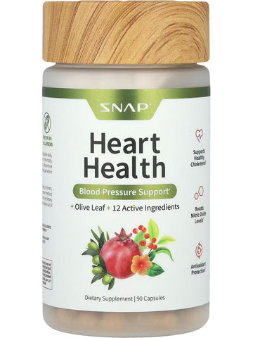Snap Supplements, Heart Health, 90 Capsules