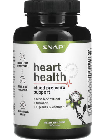 Snap Supplements, Heart Health, 90 Capsules