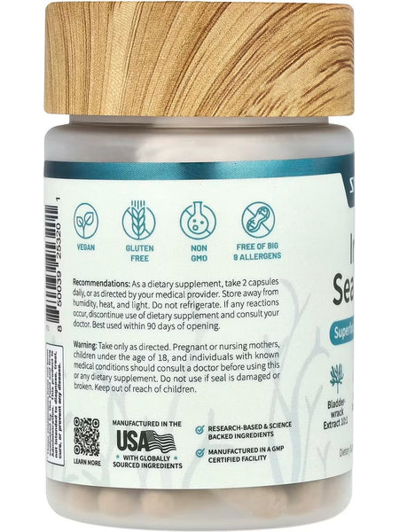 Snap Supplements, Irish Sea Moss, 60 Capsules