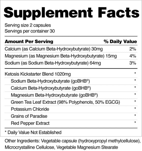 Snap Supplements, Keto Burn, 60 Capsules