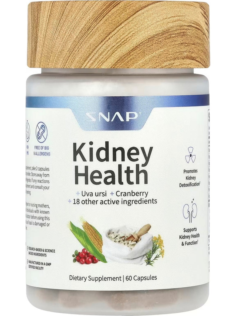 Snap Supplements, Kidney Health, 60 Capsules