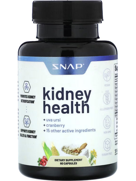 Snap Supplements, Kidney Health, 60 Capsules