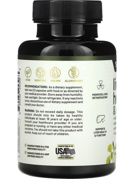 Snap Supplements, Liver Health and Detox, 60 Capsules