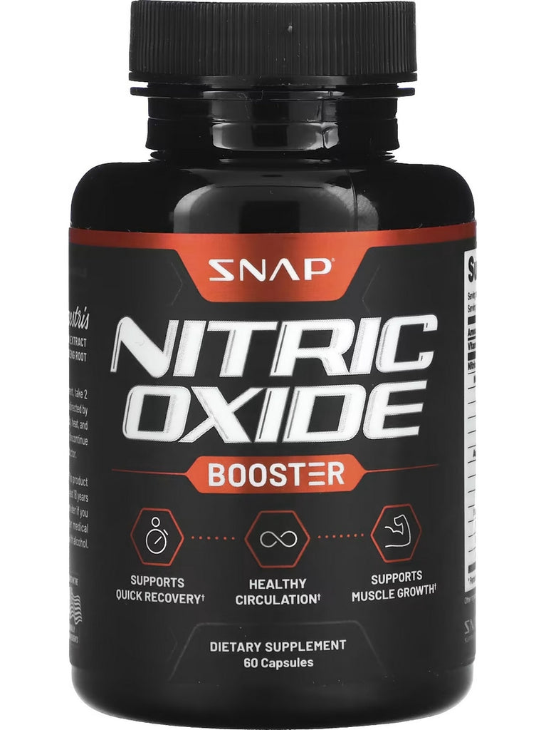 Snap Supplements, Nitric Oxide Booster, 60 Capsules