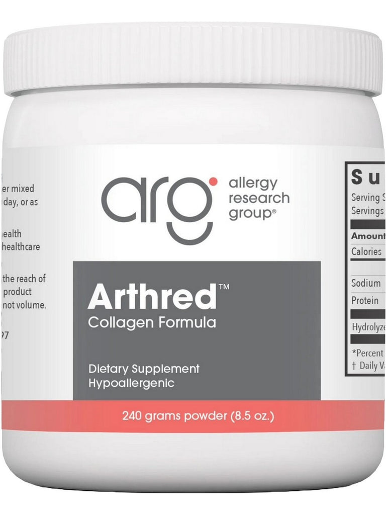 Allergy Research Group, Arthred Collagen Formula Powder, 900 grams (31.7 oz)