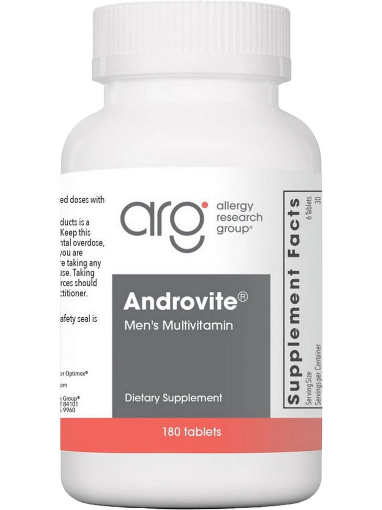 Allergy Research Group, Androvite, 180 Tablets