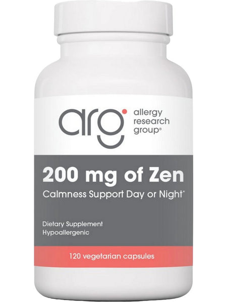 Allergy Research Group, 200 mg of Zen, 120 Vegetarian Capsules