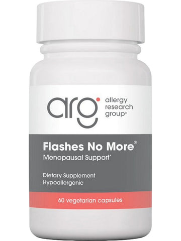 Allergy Research Group, Flashes No More EstroG-100, Lifenol, Succinate, 60 Vegetarian Capsules