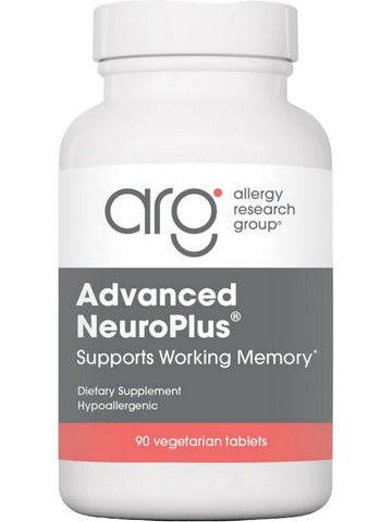 Allergy Research Group, Advanced NeuroPlus, 90 Vegetarian Tablets