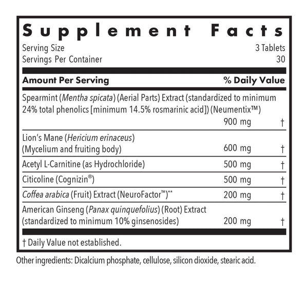 Allergy Research Group, Advanced NeuroPlus, 90 Vegetarian Tablets