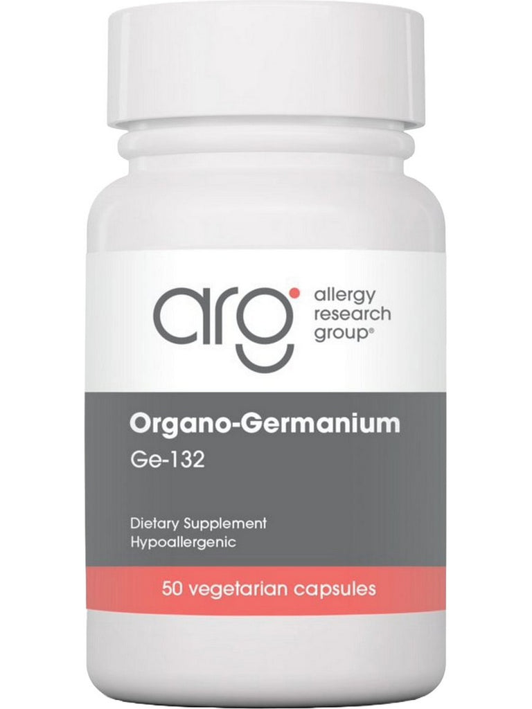 Allergy Research Group, Organo-Germanium Ge-132, 50 Vegetarian Capsules