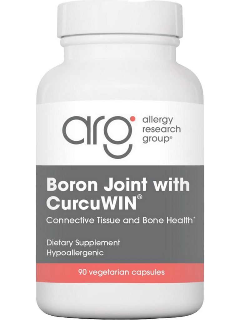 Allergy Research Group, Boron Joint with CurcuWIN, 90 Vegetarian Capsules