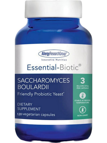 Allergy Research Group, Essential-Biotic Saccharomyces Boulardii, 120 Vegetarian Capsules