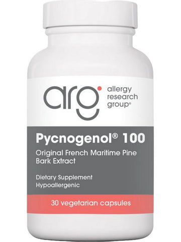 Allergy Research Group, Pycnogenol 100, 30 Vegetarian Capsules