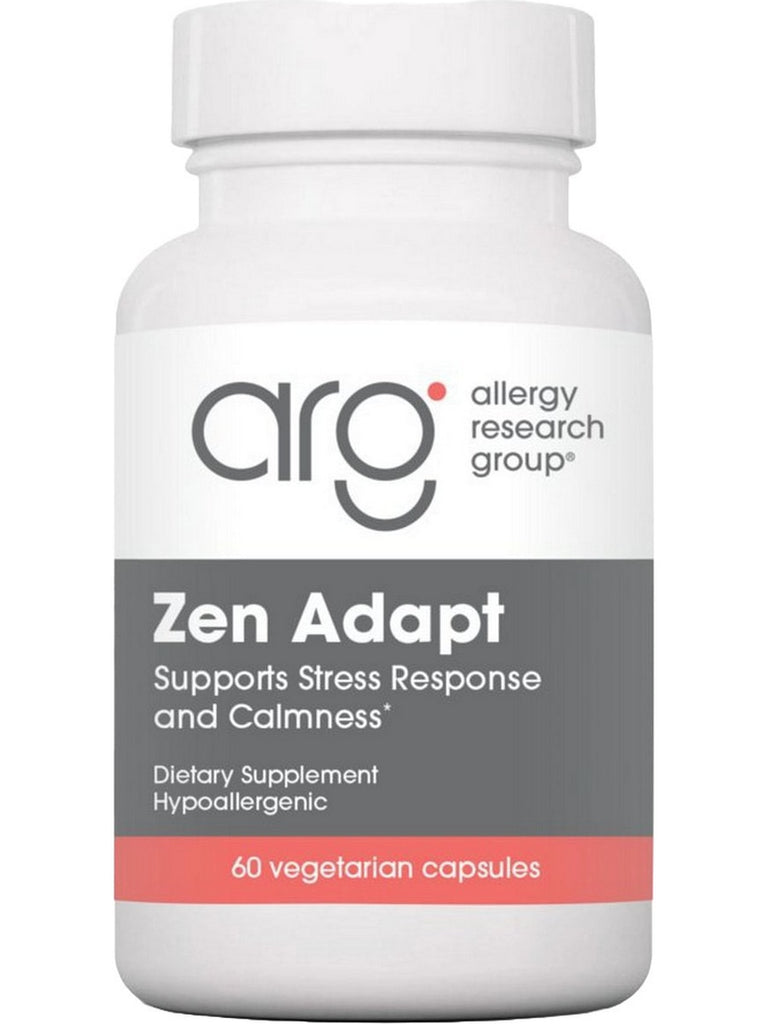 Allergy Research Group, Zen Adapt with Sensoril, 60 Vegetarian Capsules