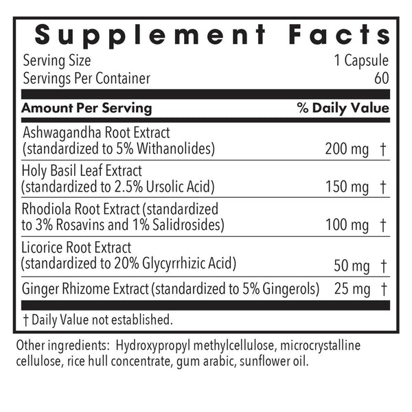 Allergy Research Group, Herbal Adapt HPA Axis Restore, 60 Vegetarian Capsules