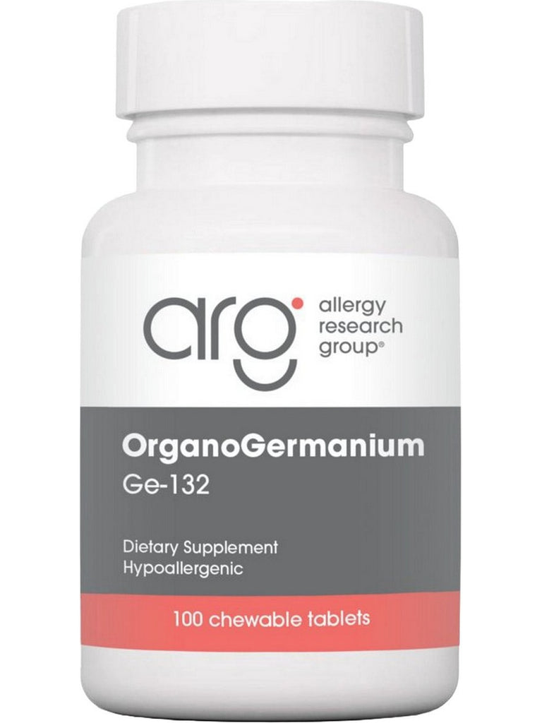 Allergy Research Group, OrganoGermanium Ge-132, 100 Chewable Tablets