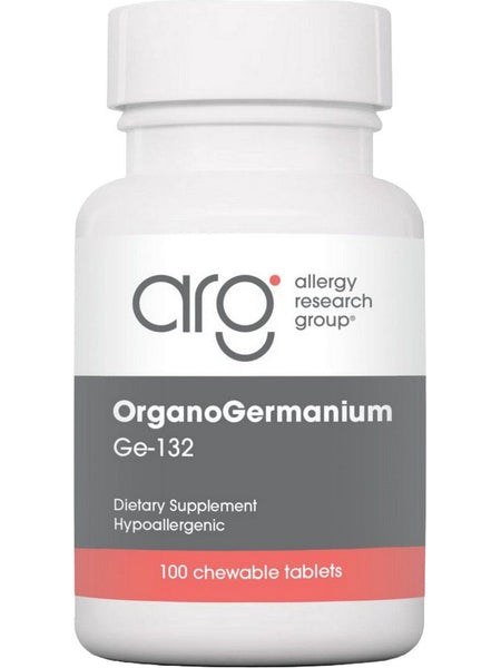 Allergy Research Group, OrganoGermanium Ge-132, 100 Chewable Tablets